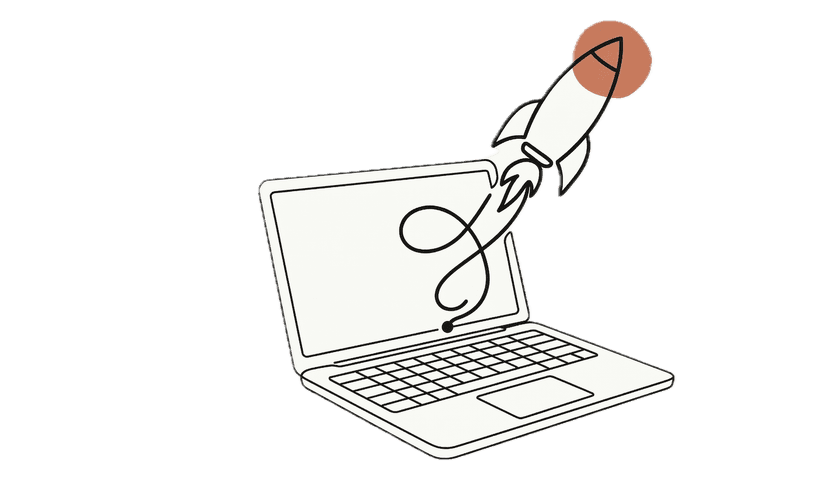 Ilustración de Claude AI ayudando en tu negocio